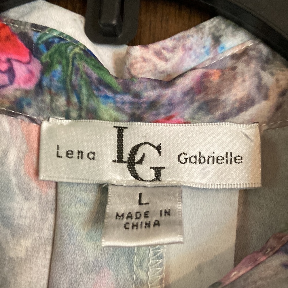Lena Gabriella blouse from Stein Mart. New size L - Picture 4 of 6